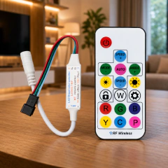 Controle para Fita Led Rgb Digital Ws2811 2.048 Leds