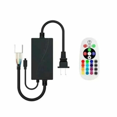 Imagem do Mangueira Led Chata 5050 IP67 220V Rgb 100m + 4 Controlador
