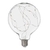 Lâmpada Led Filamento Bulbo G80 Com Fio De Fada E27 3w Bq