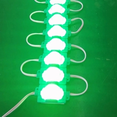 Módulo Injetado Led SMD 2835 c/ 1 led 12v 1,5w Verde