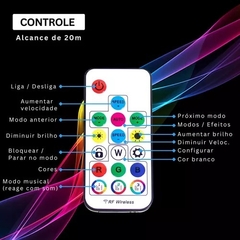 Controlador musical Para Fita Led 2811 Rgb 358 Efeitos