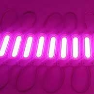 Módulo Injetado Cob Led 12v 2w c/ 9 leds ip65 Roxo