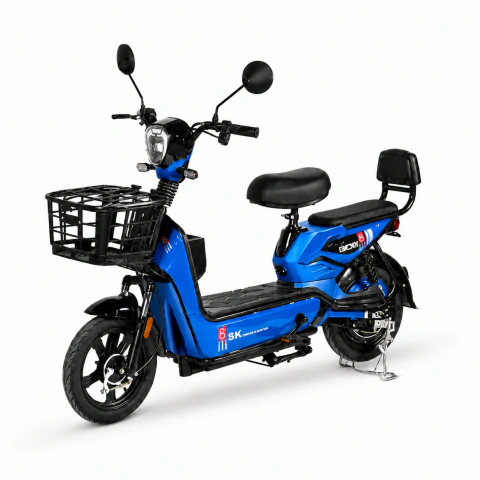 Imagem do Bicicleta Scooter Elétrica 350w 48v Mobilidade Sem Necessidade Cnh 2 Lugares