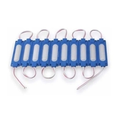 Módulo Injetado Cob Led 12v 2w c/ 9 leds ip65 Azul