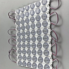 Módulo Injetado Led SMD 3030 c/ 6led 12v 6w IP65 Branco Frio