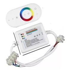 Controladora Rgb Fita Led Controle Sem Fio Touch