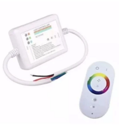 Controladora Rgb Fita Led Controle Sem Fio Touch