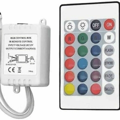 Controle e Controladora Fita RGB 12V 5050 e 3528
