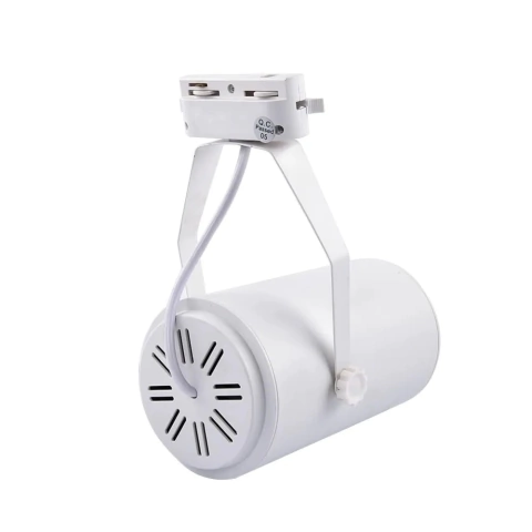 Spot de Trilho 15W Acabamento Branco Super LED Branco Quente