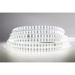 Fita de Led 3528 6000K 220V 120 Leds IP67 100M