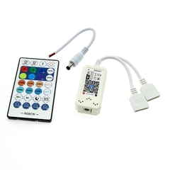 Controle + controladora Wi-fi RGB