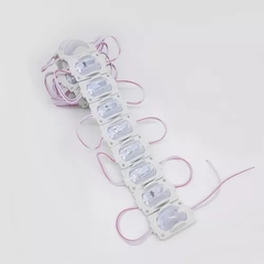 Módulo Injetado Led SMD 2835 c/ 1 leds 12v 1,5w IP65 Frgb (Colorido)
