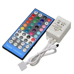Controlador RGBW + Controle Remoto 40 teclas para Fita Led 5050 e 3528
