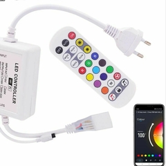Controle e Controlador Rítmico RGB Wifi Musical sensor Ritmico