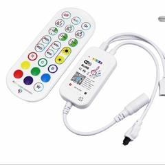 Controle e Controlador Rítmico RGB Wifi Musical sensor Ritmico