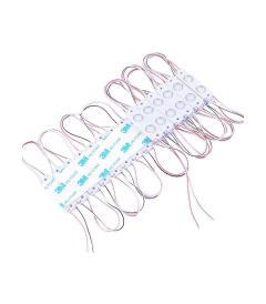 Módulo Injetado Led SMD 7025 2 Led c/ lente 12v 1w IP65 Branco Frio - comprar online