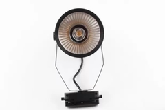 Spot de Trilho 15W Acabamento Preto Cob Branco Frio