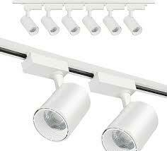 Trilho Eletrificado Branco Para Spot Led 1 Metro