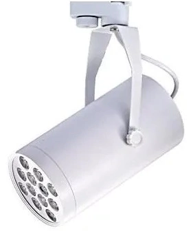 Spot de Trilho 15W Acabamento Branco Super LED Branco Quente