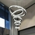 Lustre Tornado de Cristal 5 Argolas na internet