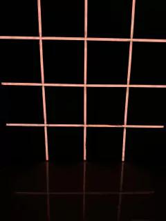 PERFIL DE LED DIGITAL SOB MEDIDA QUADRICULADO 2x2m (PENDENTE)