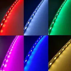 Barra de LED 12V 5730 72 led Azul na internet