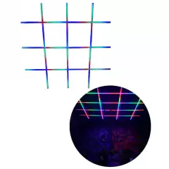 PERFIL DE LED DIGITAL SOB MEDIDA QUADRICULADO 2x2m (PENDENTE) - Center Comp Led