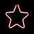 Estrela Neon Pendente para Decoração 30cm Led - Center Comp Led