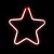 Estrela Neon Pendente para Decoração 30cm Led - Center Comp Led