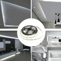 Fita Led 3528 24v 600 leds IP20 5m Branco Quente ou Branco Frio - loja online