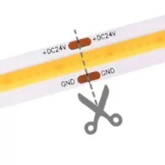 Fita Led COB 3528 RGB Digital