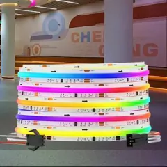 Fita Led COB 3528 RGB Digital