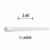 Lampada T8 Tubular Leitosa Led 36w 2,4m Branco Frio 6000-6500k - comprar online