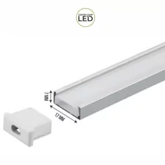Perfil de Led sobrepor 17x7