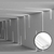 Perfil Led Embutir 40x20mm Branco - comprar online