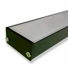 Perfil Sobrepor 40x20mm Preto - Center Comp Led