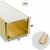 Perfil de Led Slim 17x7 Gold Dourado Para Fita Led 2m
