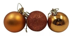 Bola de Natal Lisa Bronze