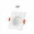 Spot Led 3w Quadrado Cob Branco Frio 6500k Direcionavel Bivolt