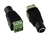 Conector Plug P4 Fêmea Com Borne
