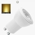 Lâmpada Led Mini Dicroica 3w Gu10 Cob Branco Quente Bivolt