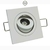 Mini Spot Led Quadrado 1w Direcionavel Completo Branco Quente 3500k