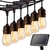 Varal de Luzes de Led Solar