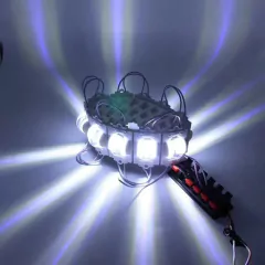 Módulo Injetado Led SMD 2835 c/ 1 led 12v 1,5w Branco Frio - Center Comp Led