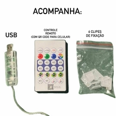 mangueira neon rgb endereçável usb
