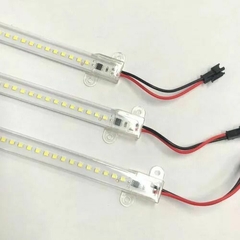 Barra de led com perfil 110V 3528 144 led 6000K - loja online