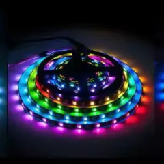 Fita de Led Segunda Geração RGB Digital Fita Endereçável Inteligente 