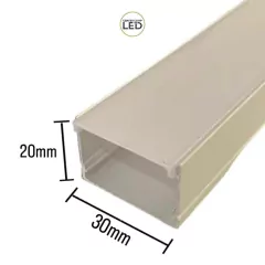 Perfil Led Sobrepor 30x20