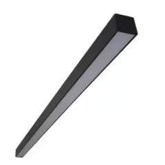 Perfil de Led 30x20 Sobrepor Preto