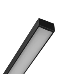 Perfil de Led 30x20 Sobrepor Preto